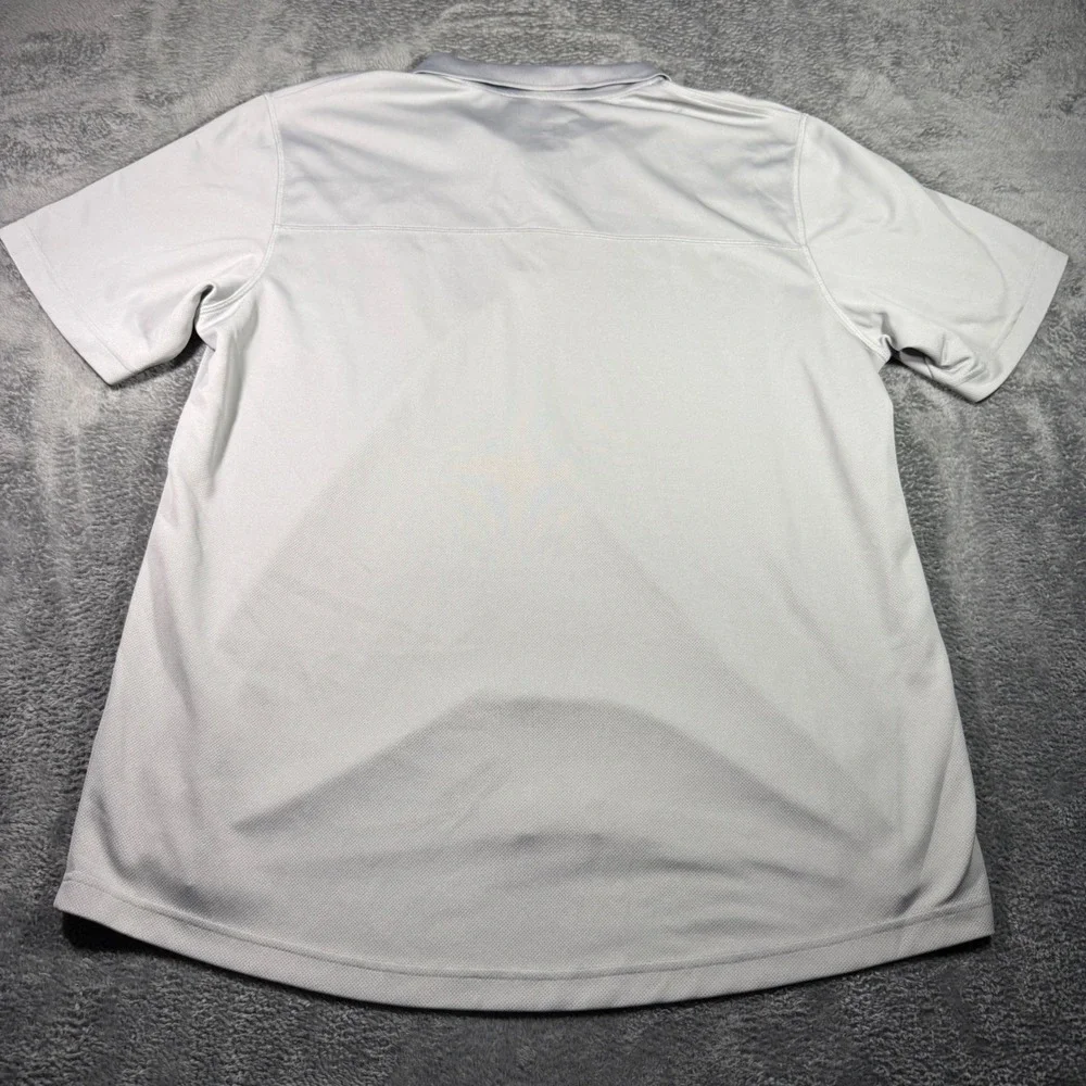 Adidas Texas A&M Aggies Climalite Polo Shirt Mens XL Gray Maroon Short Sleeve